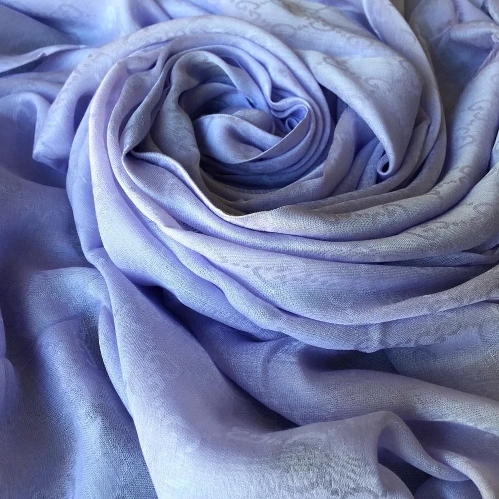 Gucci cotton modal GG scarf